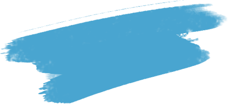 Blue Brush Stroke